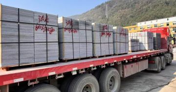 扬州 芝麻灰地铺石出货日常