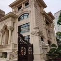 扬州 黄金麻花岗岩别墅外墙干挂效果展示