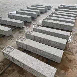 扬州 白麻方柱雕花防水