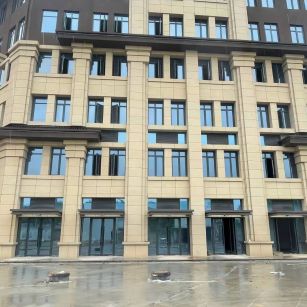 扬州 黄金麻花岗岩荔枝面小区外墙干挂