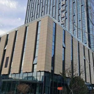 扬州 黄金麻花岗岩外墙干挂