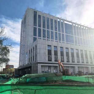 扬州 白麻花岗岩石材外墙干挂