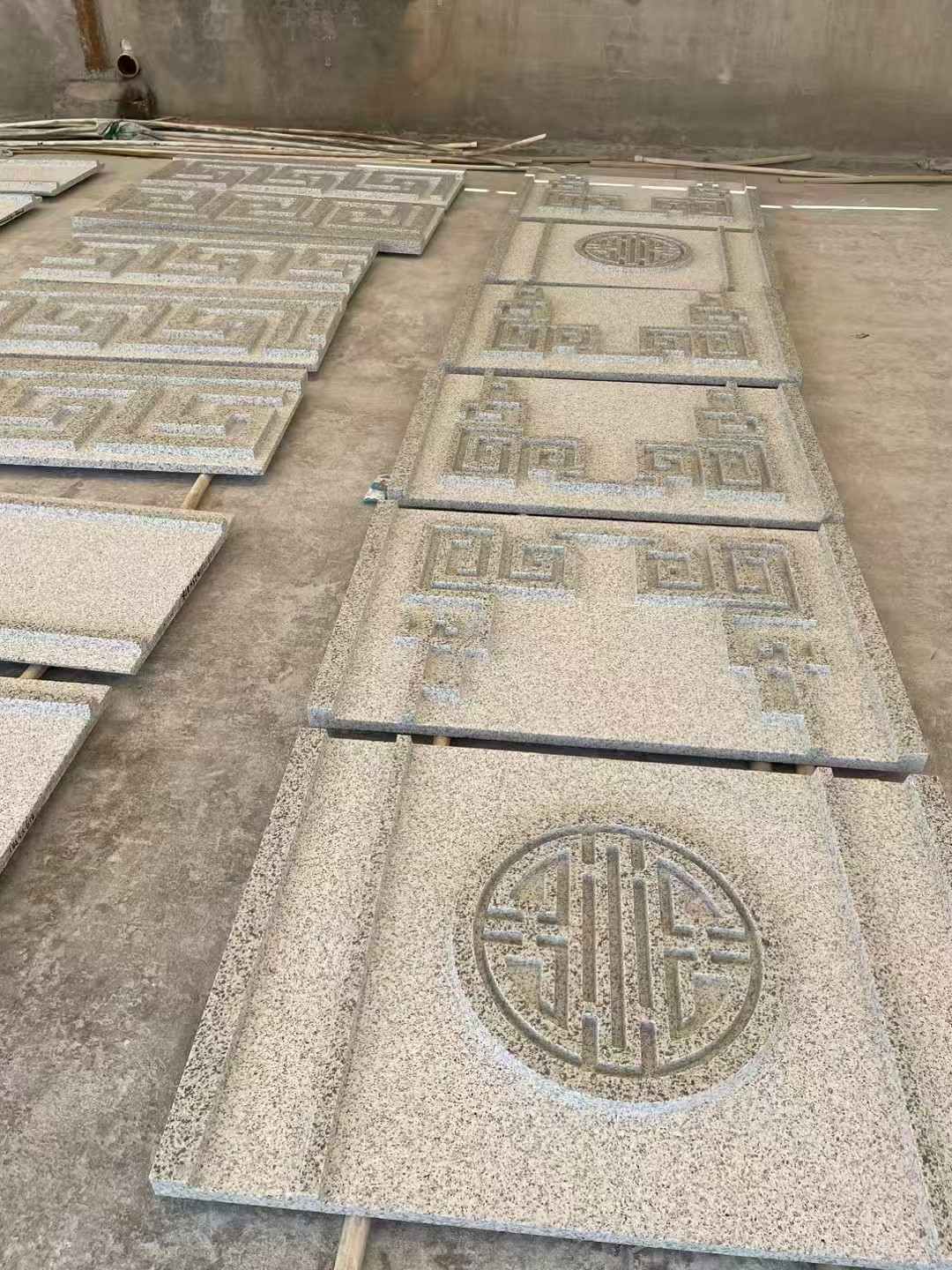 扬州 白麻花岗岩外墙立面雕刻板