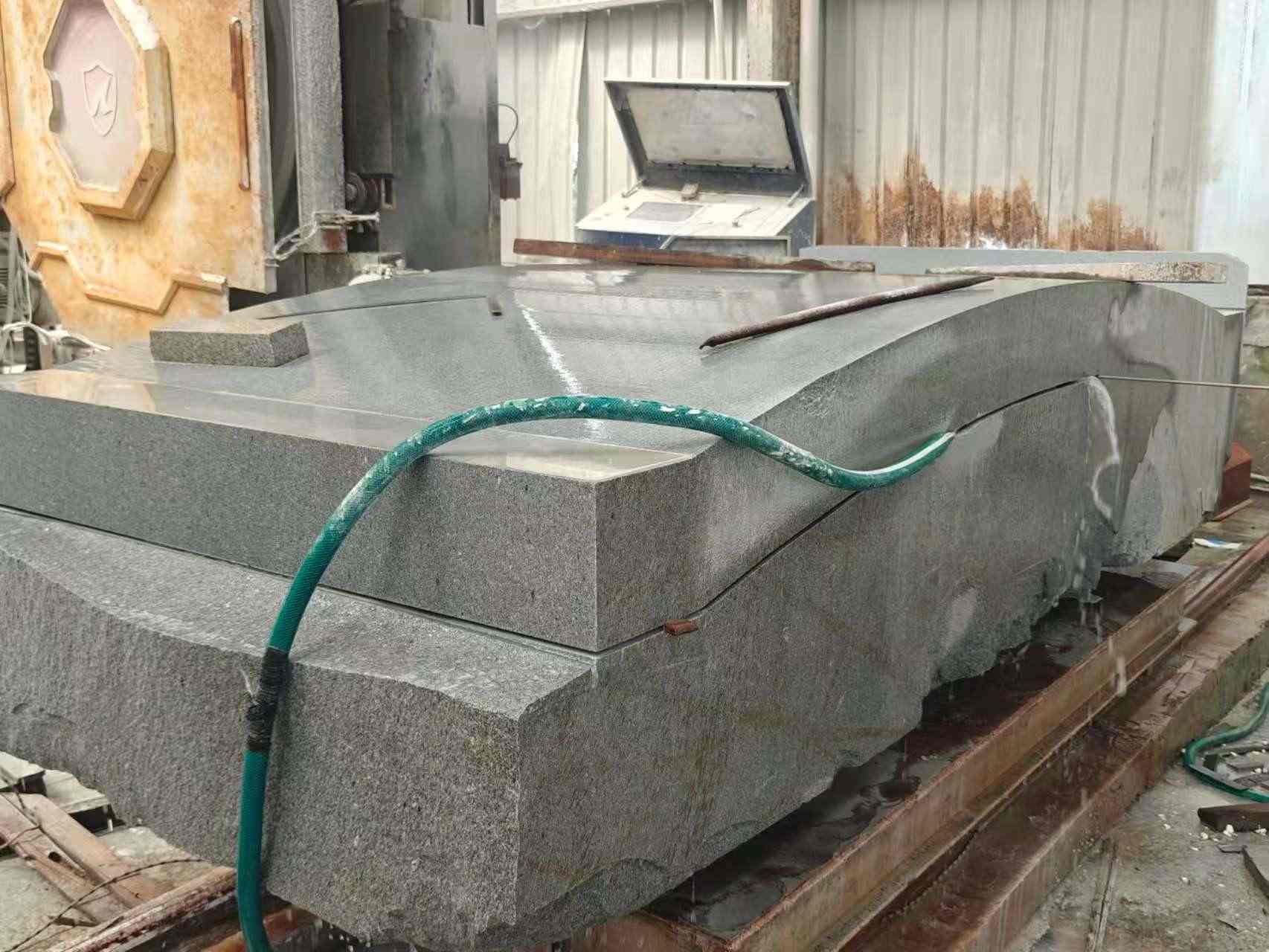 扬州 芝麻灰异型加工-拱桥