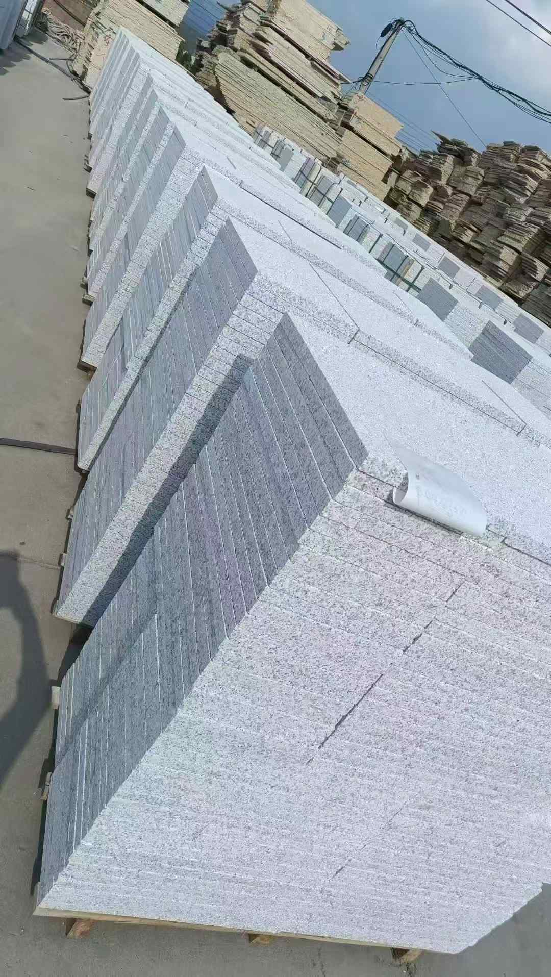 扬州 白麻荔枝面花岗岩地铺石